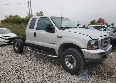 2002 Ford F250 Super Duty z USA, uszkodzony, nr VIN 1FTNX21F82EB22840